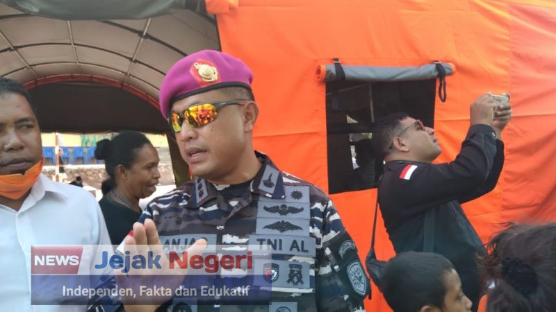 Danlanal Maumere, Kolonel Marinir Anjas Wicaksono Putro (foto: jejaknegeri.news)